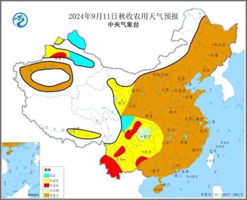 预计今年秋季气象条件总体利于作物成熟收晒和适时秋播