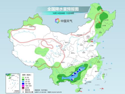 贵州等地有较强降雨 北方多地气温起伏较大